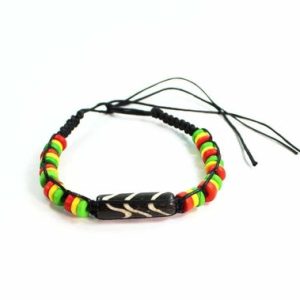Rasta Chevron Friendship Bracelet