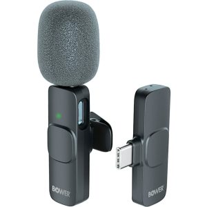 Bower Wireless Lavalier Microphone – USB-C